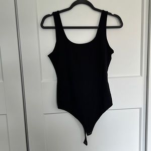 Abercrombie and Fitch Black Thong Bodysuit